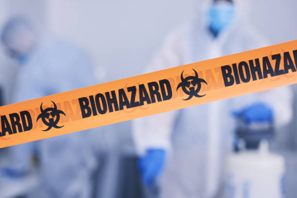 Professional Biohazard technician working in Orange, TX